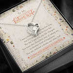 To My Future Wife I Was A Little Late To Be Your First Love I Love You Always Forever Love Heart Pendant Necklace To My Future Wife I Was A Little Late To Be Your First Love I Love You Always Forever Love Heart Pendant Necklace