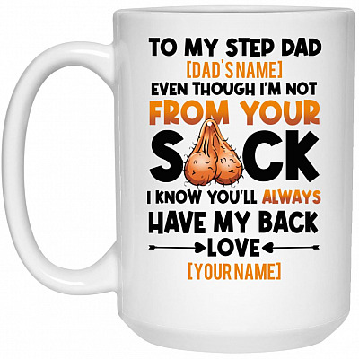 15 oz. White Mug