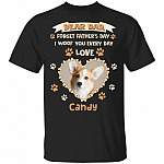 Personalized Photo Dear T-Shirt, Black, Unisex T-Shirt