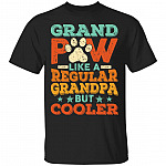 Grandpaw Like A Tee, Black, Unisex T-Shirt