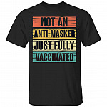 Not An Anti-MaskerShirt, Black, Unisex T-Shirt