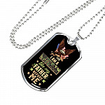I Am A Veteran Like My Father Before Me Veteran Dog Tag Pendant Necklace I Am A Veteran Like My Father Before Me Veteran Dog Tag Pendant Necklace