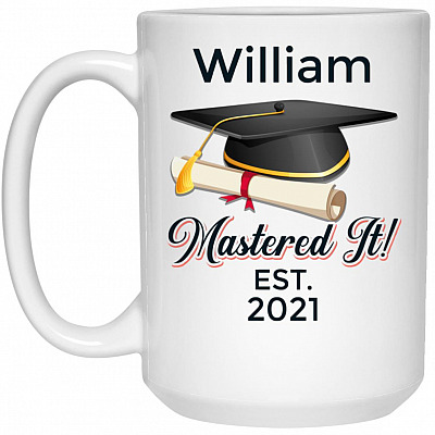 15 oz. White Mug