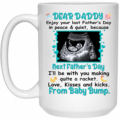 15 oz. White Mug