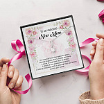 To An Amazing New Mom Alluring Beauty Pendant Necklace - New Mom Necklace