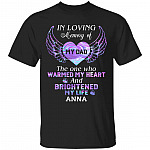 Personalized in Loving Memory, Black, Unisex T-Shirt