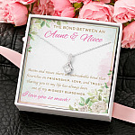 The Bond Between An Aunt And Niece I Love You So Much Alluring Beauty Necklace - Aunt And Niece Gifts The Bond Between An Aunt And Niece I Love You So Much Alluring Beauty Necklace - Aunt And Niece Gifts