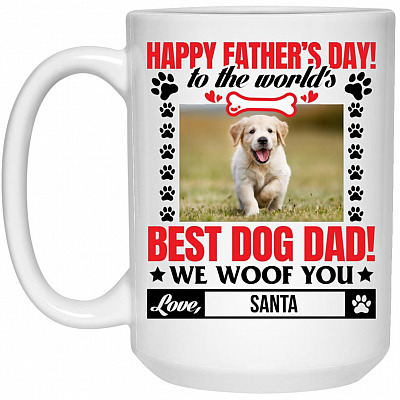 15 oz. White Mug