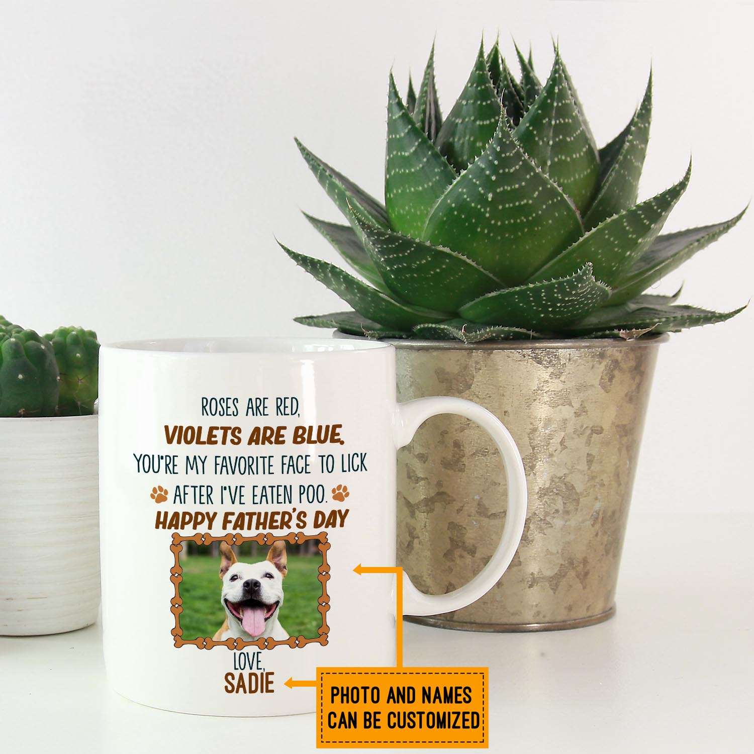 91 HG. Rose Dog Dad PHOTO sample design mockup2