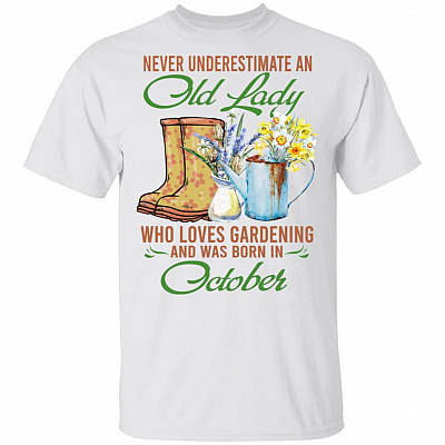 October Tee, White, Unisex T-Shirt