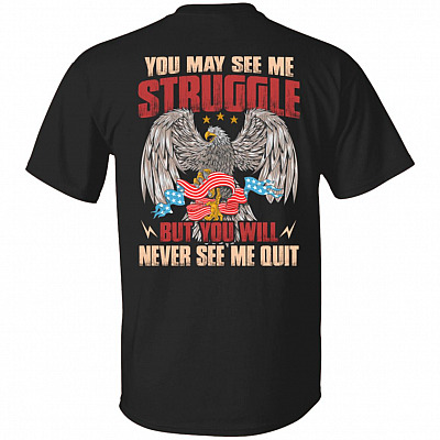 struggle, Black, Unisex T-Shirt