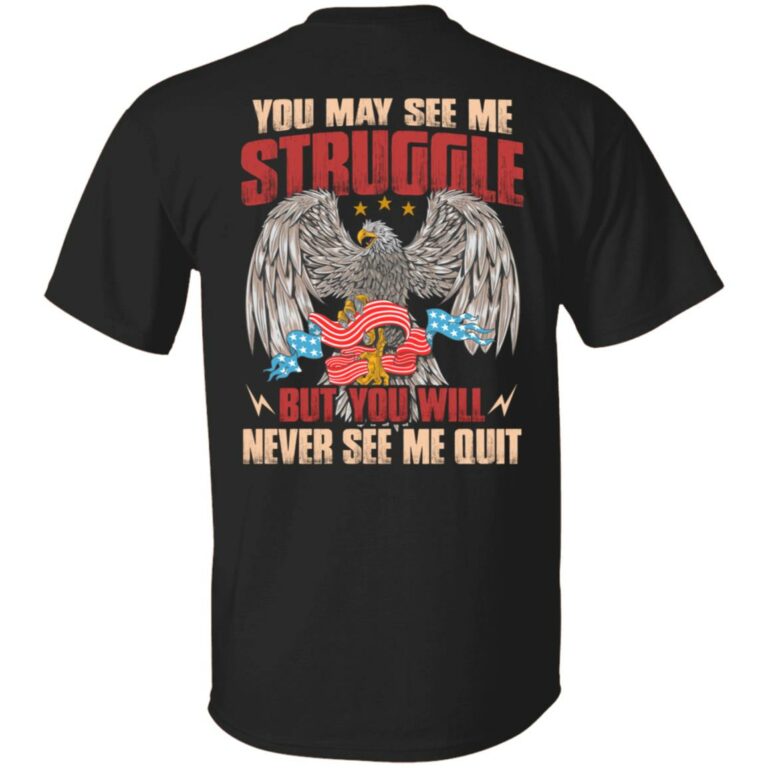 struggle, Black, Unisex T-Shirt