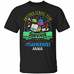 Personalized School Shirt, Black, Unisex T-Shirt