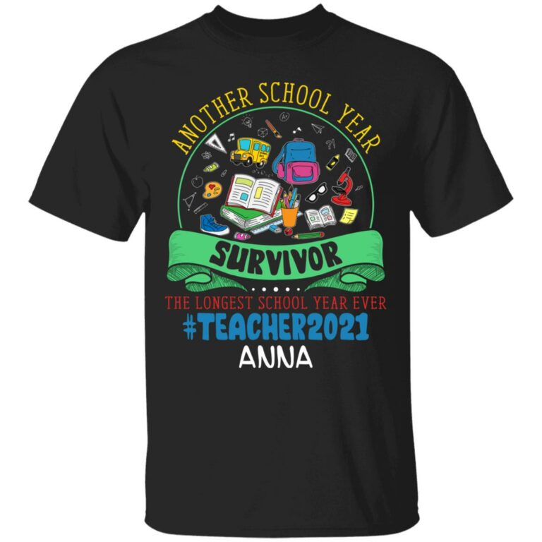 Personalized School Shirt, Black, Unisex T-Shirt