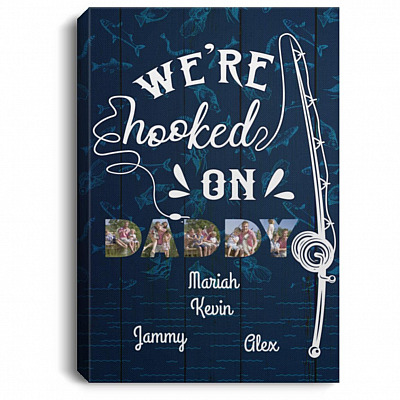 0.75'' Framed Canvas