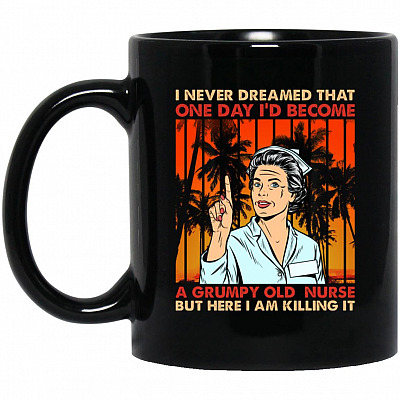 11 oz. Black Mug