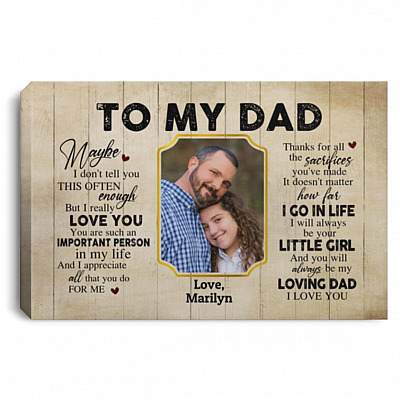 0.75'' Framed Canvas