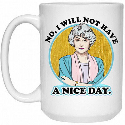 15 oz. White Mug