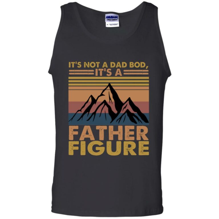 Dad Bod Tank Top, Black, Unisex Tank Top