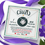 Class Of 2021 Friends I Will Always Be There For You You Are Amazing Just As You Are Love Knot Necklace Class Of 2021 Friends I Will Always Be There For You You Are Amazing Just As You Are Love Knot Necklace