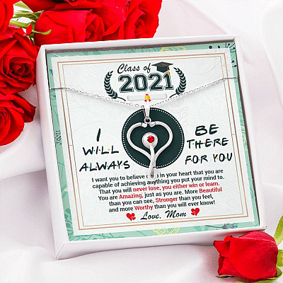 Class Of 2021 Friends I Will Always Be There For You You Are Amazing Just As You Are Stethoscope Necklace