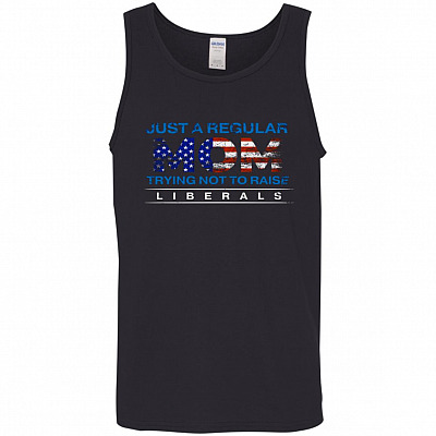 mom tank, Black, Unisex Tank Top