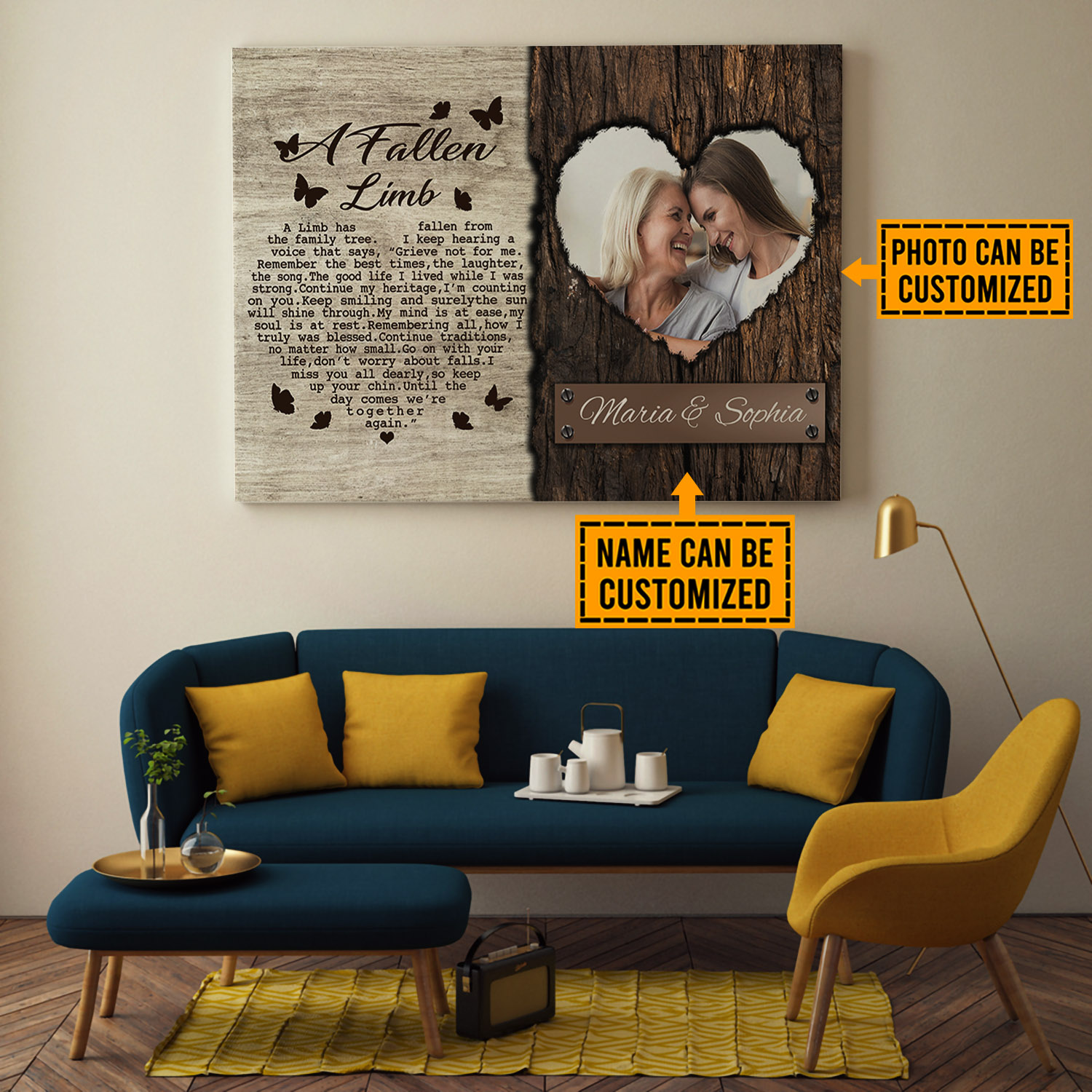 Custom Photo A Fallen Limb A Limb Has The Family Tree 2