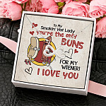 2KNG. Buns Wiener(4) Infinity Heart Necklace (Silver) 4