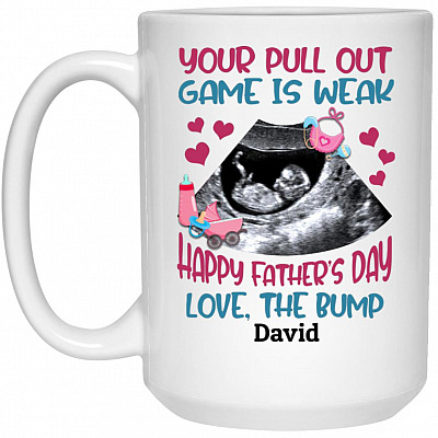 15 oz. White Mug