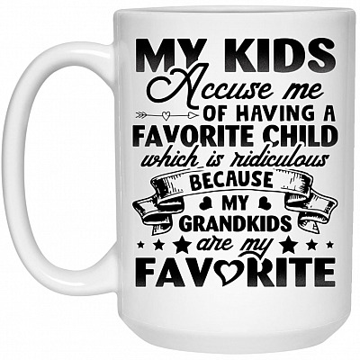 15 oz. White Mug