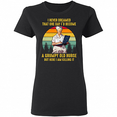 I Never Dreamed That One Day Shirt, Black, Ladies T-Shirt