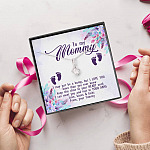 To My Mommy I May Just Be A Bump But I Love You More Than You Ever Know Love Your Tummy Alluring Beauty Necklace