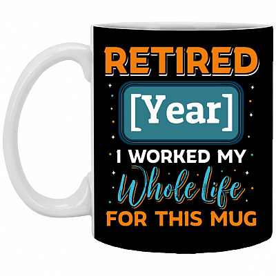 11 oz. White Mug