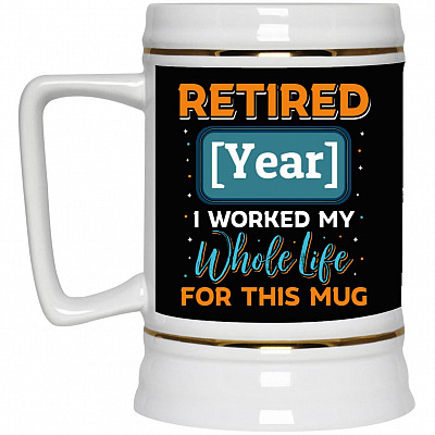 22 oz. Beer Stein