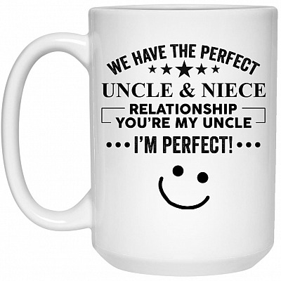 15 oz. White Mug