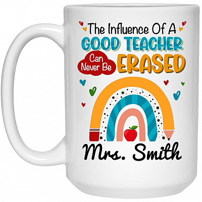 15 oz. White Mug