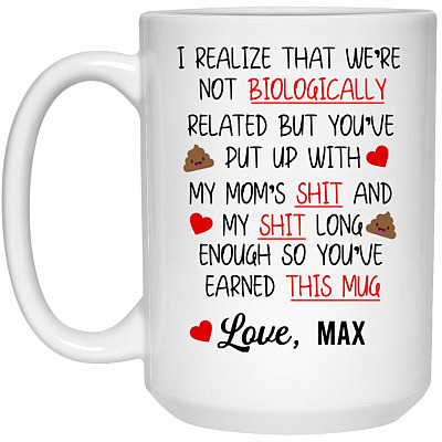 15 oz. White Mug