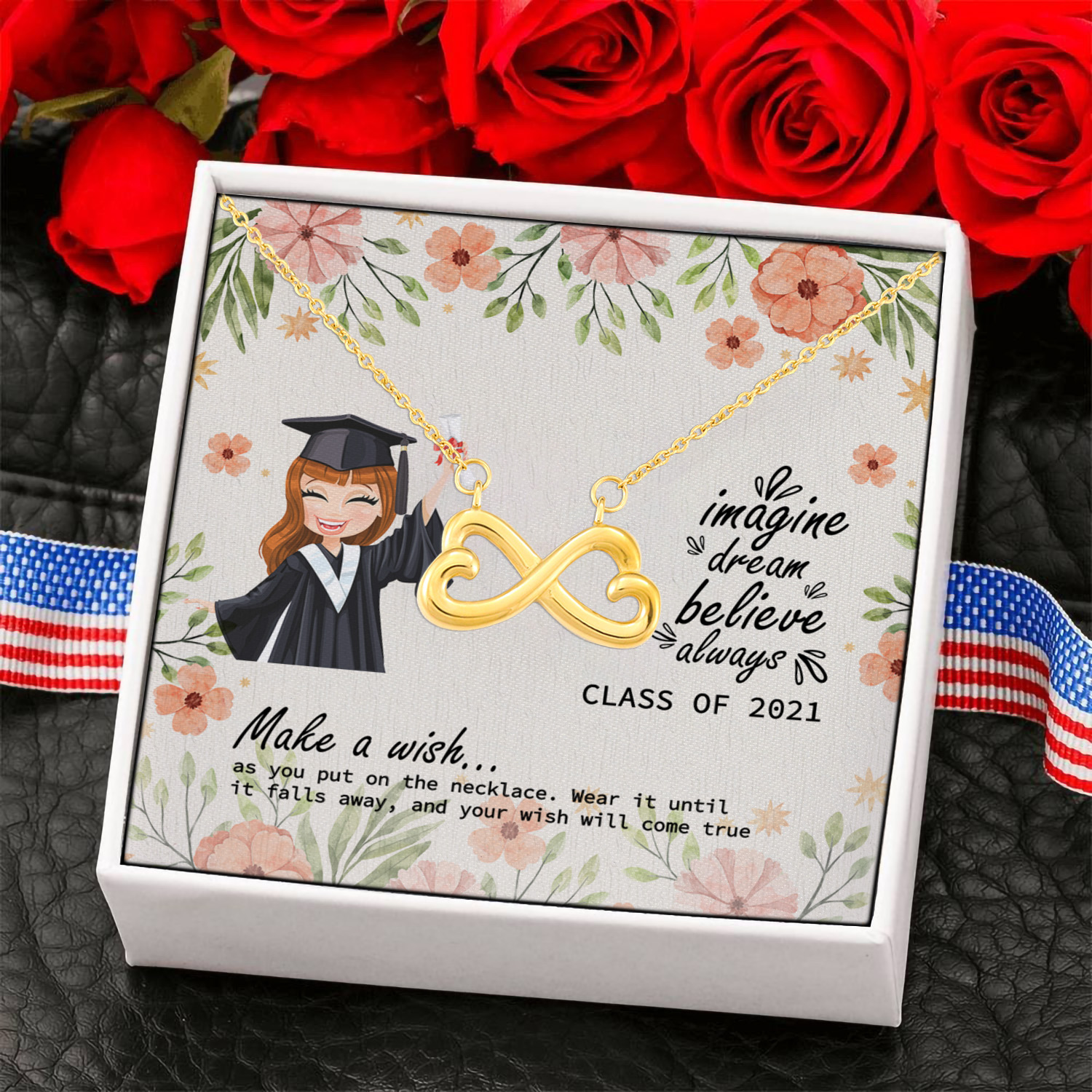 9KNG. Make a wish (5) Infinity Heart Necklace (Gold) 6