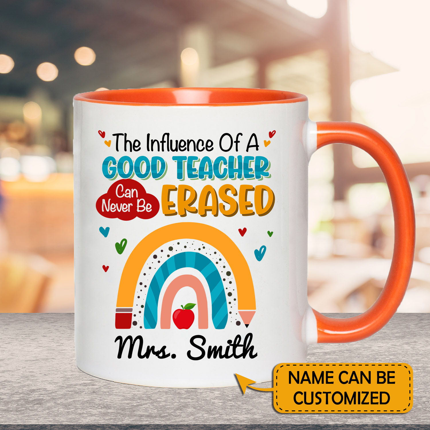 6VT. The Influence Of A Good Teacher accent mug mk1