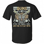 Guns Are Like Boobs Shirt, Black, Unisex T-Shirt