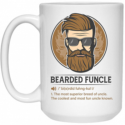 15 oz. White Mug