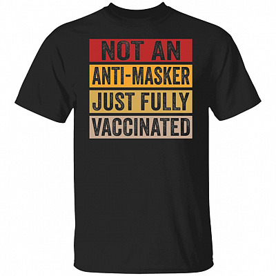 anti masker t, Black, Unisex T-Shirt