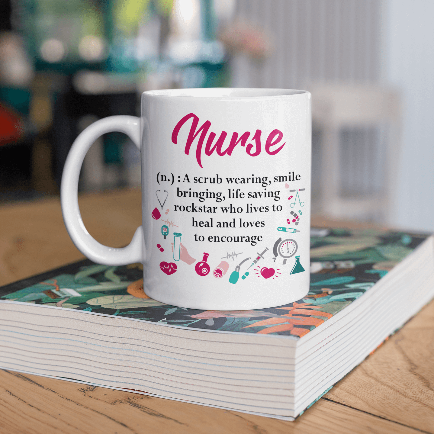 9KNG. nurses definition mug (3) mk1