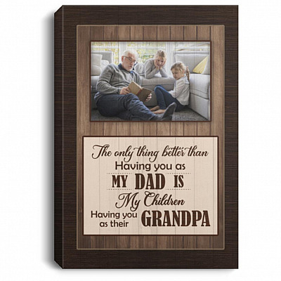 0.75'' Framed Canvas