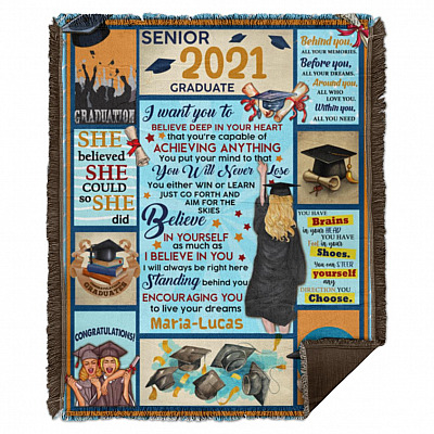 Woven Blanket - 50x60