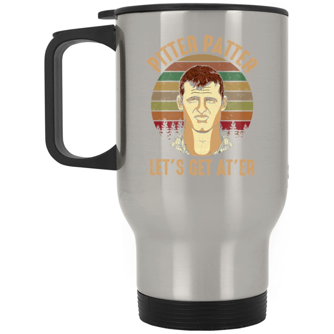 TeeWide Mug, Silver, 14 oz. Silver Travel Mug TeeWide Mug, Silver, 14 oz. Silver Travel Mug