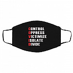 C-O-V-I-D  Mask, Black, Cloth Face Cover – Medium/Large C-O-V-I-D Mask, Black, Cloth Face Cover – Medium/Large