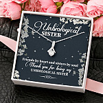 Unbiological Sister Friends By Heart And Sisters By Soul Alluring Beauty Necklace - Bestie Gifts for Women Jewelry Unbiological Sister Friends By Heart And Sisters By Soul Alluring Beauty Necklace - Bestie Gifts for Women Jewelry