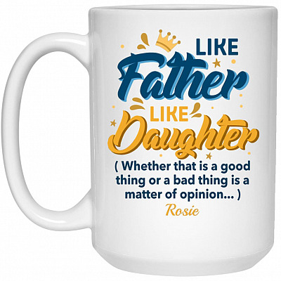 15 oz. White Mug