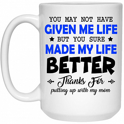 15 oz. White Mug
